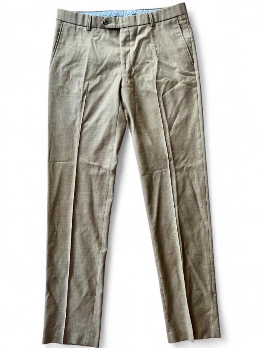 Ballin Classic Men’s Tan Wool Tailored Dress Pants Like New
